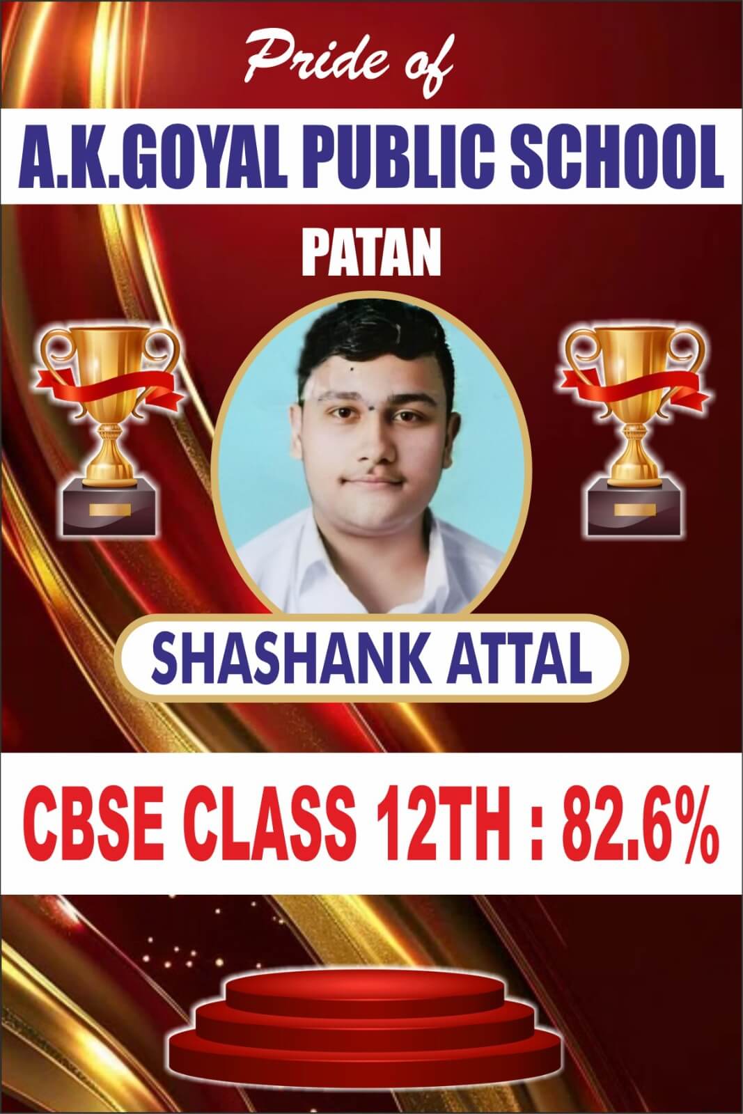 Shashank Attal achiever poster